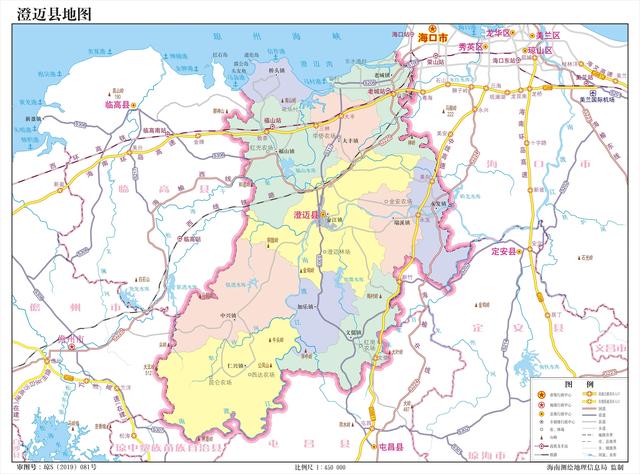 海南省海口市地图(海南省海口市地图高清版大图)